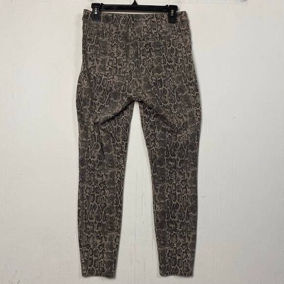 Spanx Ankle Jeanish Legging Taupe Snakeskin size Medium - Picture 6 of 8